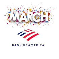 Bank of America March 2022 Bank Statement Template