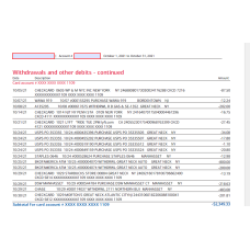 October 2022 (Personal) BofA updated Statement Template