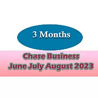 3 Months Chase Business (June, July, August 2023 ) Bank Statement (updated)