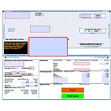 Paychex payroll Editable Pay Stub generator with auto calculating paycheck maker